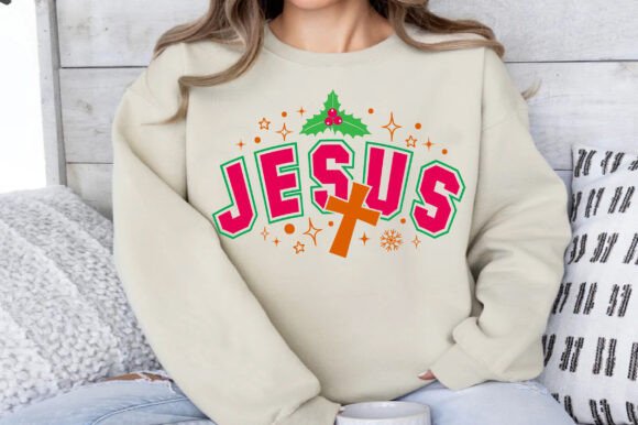 Jesus Christmas SVG for T-Shirt Designs