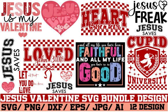 Jesus Love Designs Love for Jesus Bundle