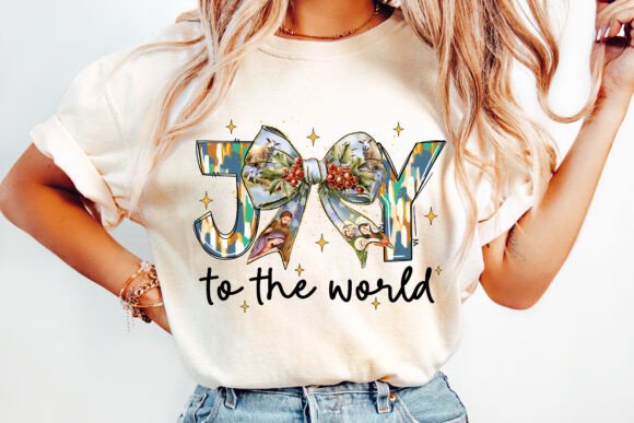 Joy to the World Jesus Christmas PNG