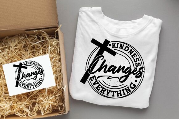 KINNESS CHANGES EVERYTHING Christian Svg T-Shirt Designs