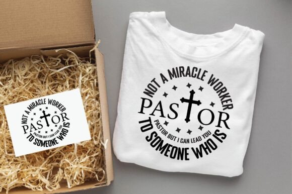 NOT a MIRACLE WORKER PASTOR Christian T-Shirt Designs