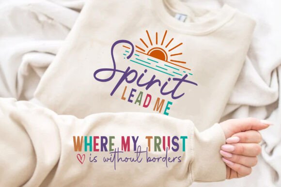 Spirit Religious Quote Svg, Christian T-Shirt Designs