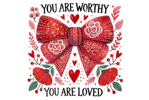 Valentine Loved Christian You Are Worthy